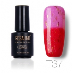 Гел Лак Термо 2в1 с Брокат 7ml T37 Rosalind